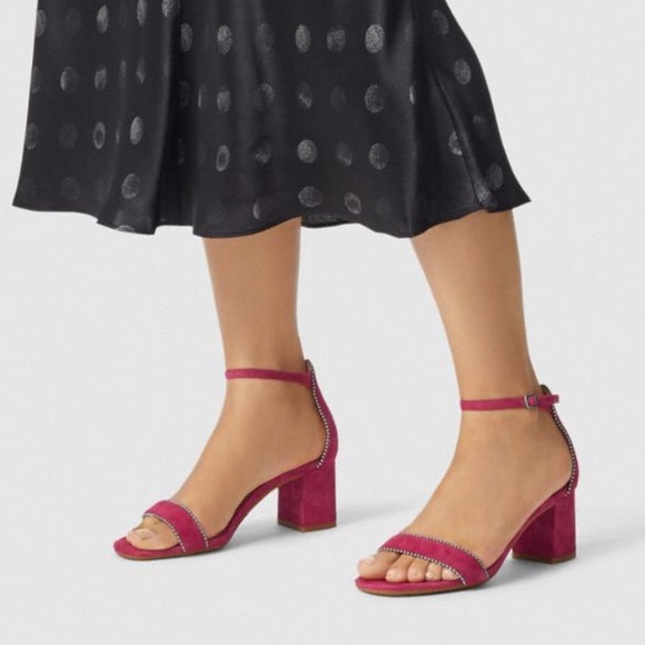 COACH Maddie Strappy Sandal Heels - Picture 4 of 8